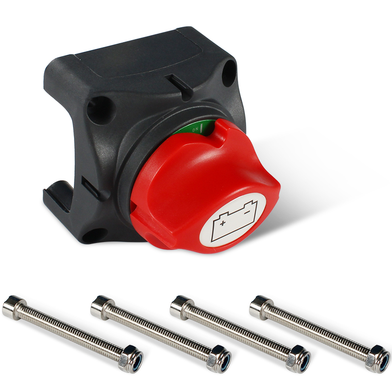 Battery Disconnect Switch Master Cut Off - Interrupteur Isolateur de Batterie, 200A 12V