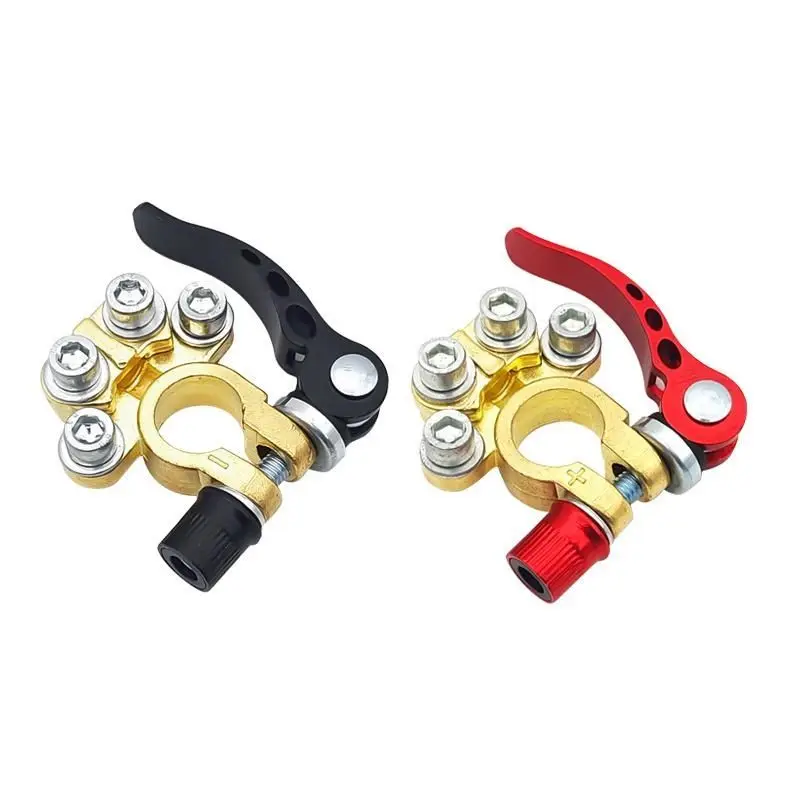Battery Terminal Clamps Quick Release Brass - Borne de batterie à dégagement rapide