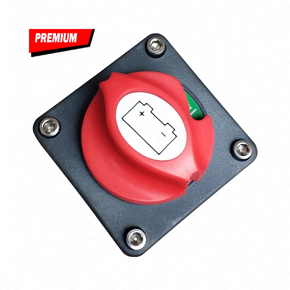 Battery Disconnect Switch Master Cut Off - Interrupteur de déconnexion principal 12V 600A,
