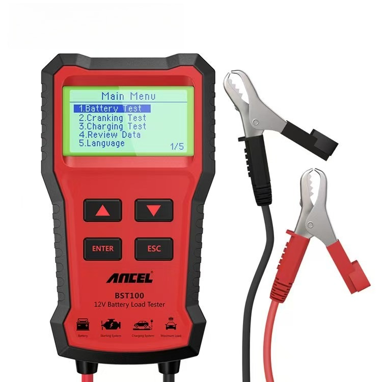 Car Battery Load Tester Digital Cranking - HOT ANCEL BST100 Testeur de batterie
