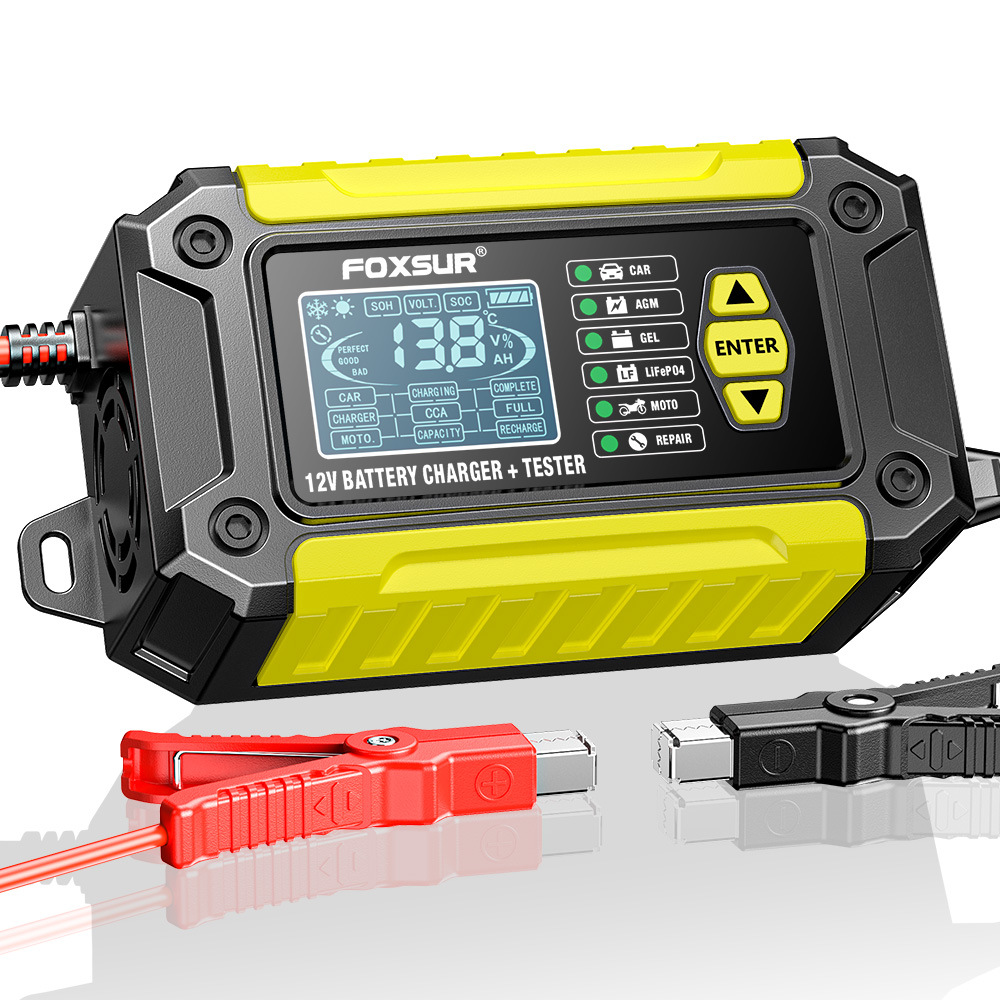 Lifepo4 Battery Charger Smart Automatic - Testeur de système de chargeur de