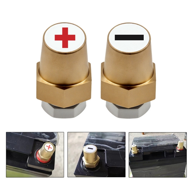 1 paire bornes batterie 12V 24 - Battery Terminal Clamps Quick Release Brass avis et prix