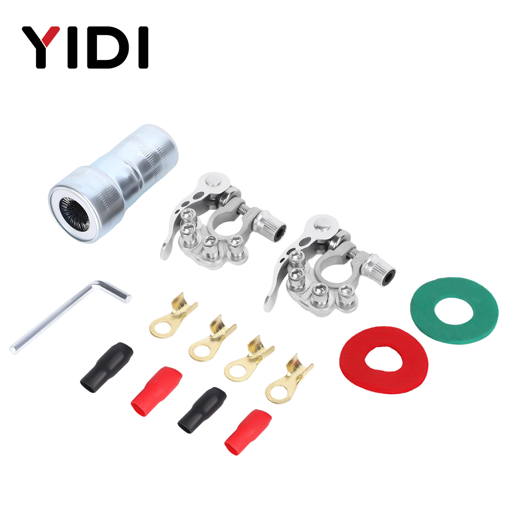 2 pièces, connecteur de batter - Battery Terminal Clamps Quick Release Brass avis et prix