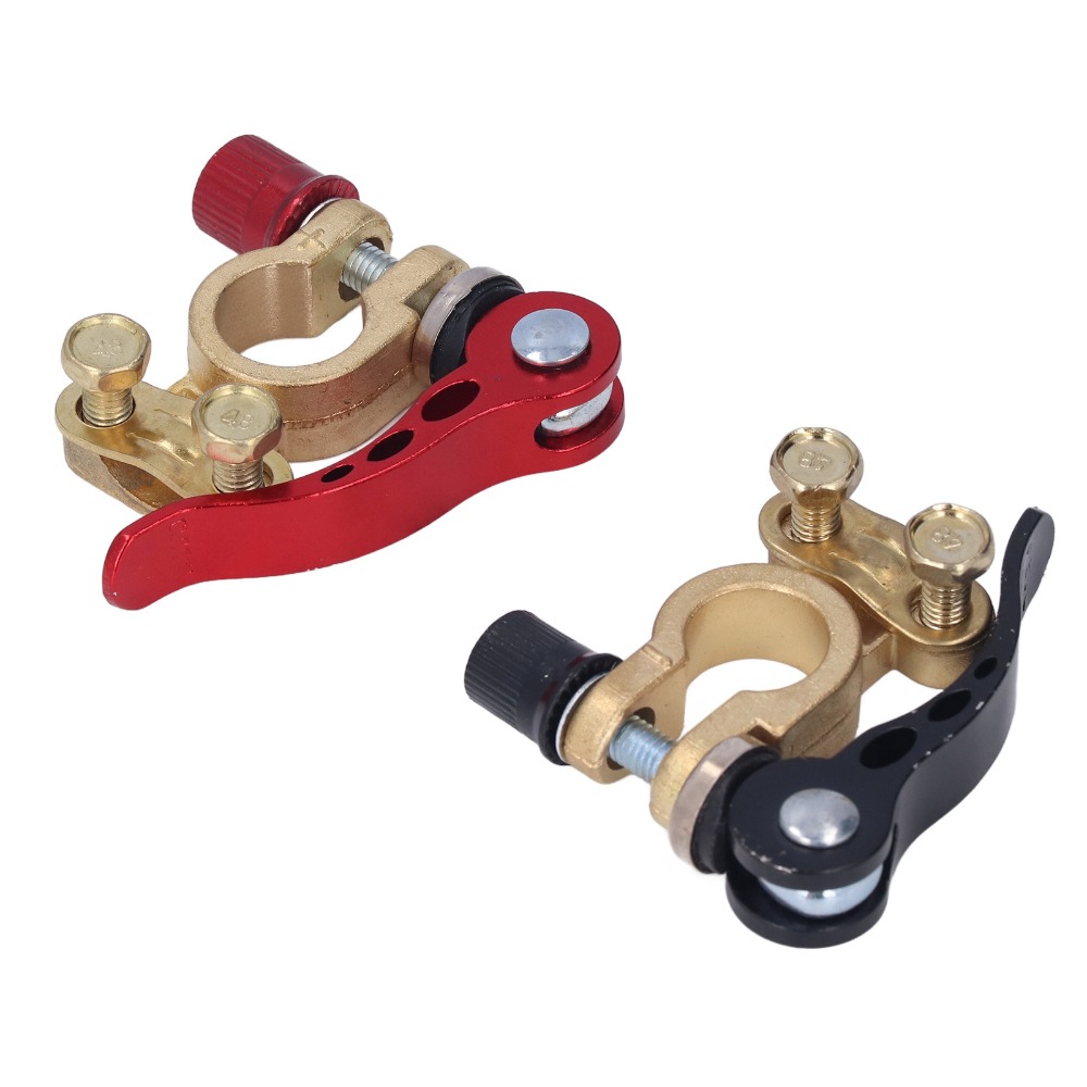 2 connecteurs de bornes de bat - Battery Terminal Clamps Quick Release Brass avis et prix