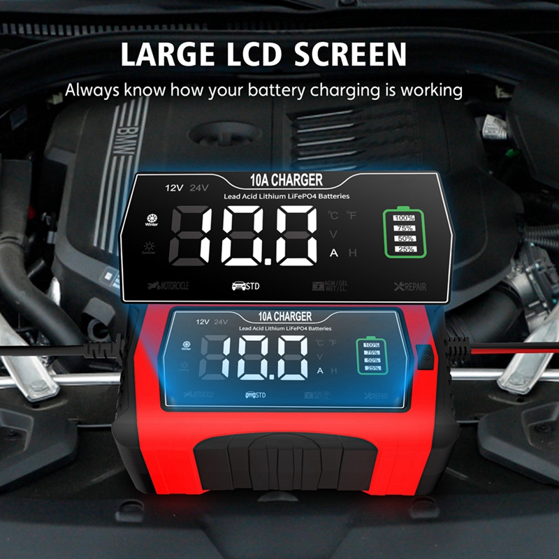 Charge automatique 10A pour Ba - Lifepo4 Battery Charger Smart Automatic avis et prix