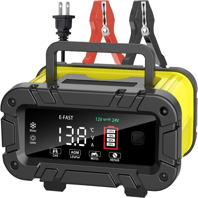 Chargeur de batterie 20A 12V/2 - Smart Car Battery Charger 12V 24V 20A avis et prix
