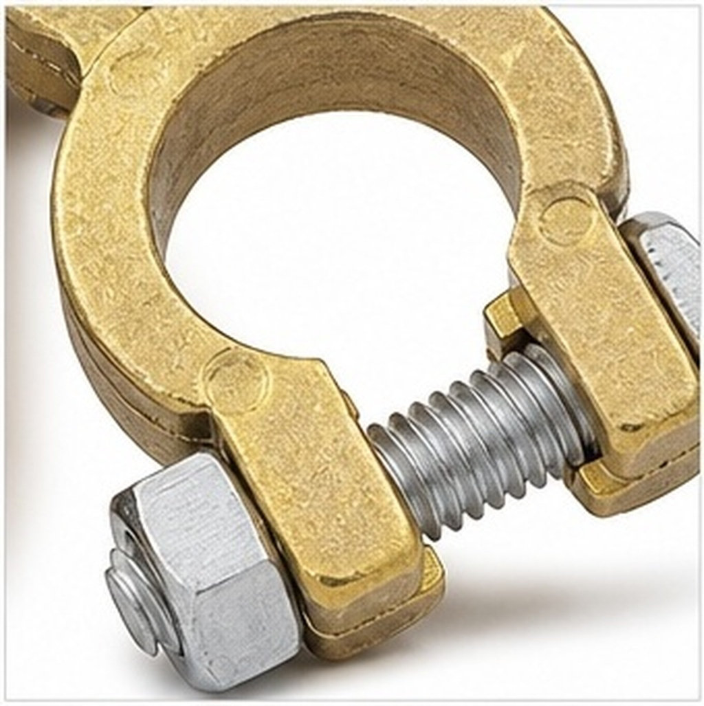 1 paire de connecteurs de born - Battery Terminal Clamps Quick Release Brass avis et prix