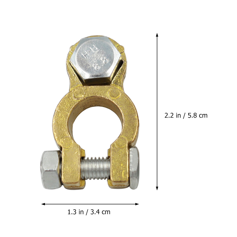 1 paire de connecteurs de born - Battery Terminal Clamps Quick Release Brass avis et prix