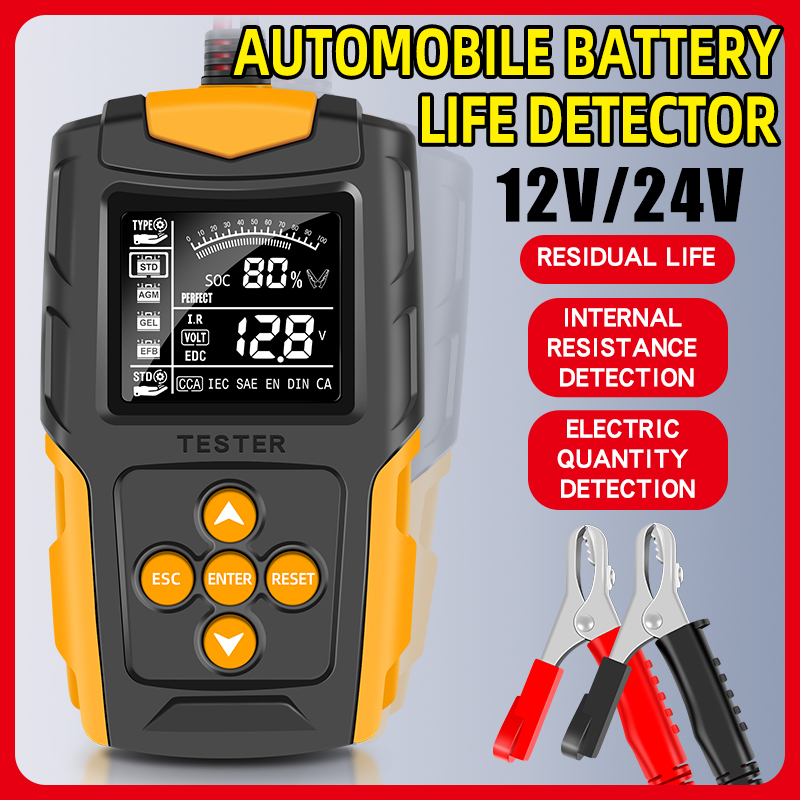 Testeur numérique automatique  - Car Battery Load Tester Digital Cranking avis et prix