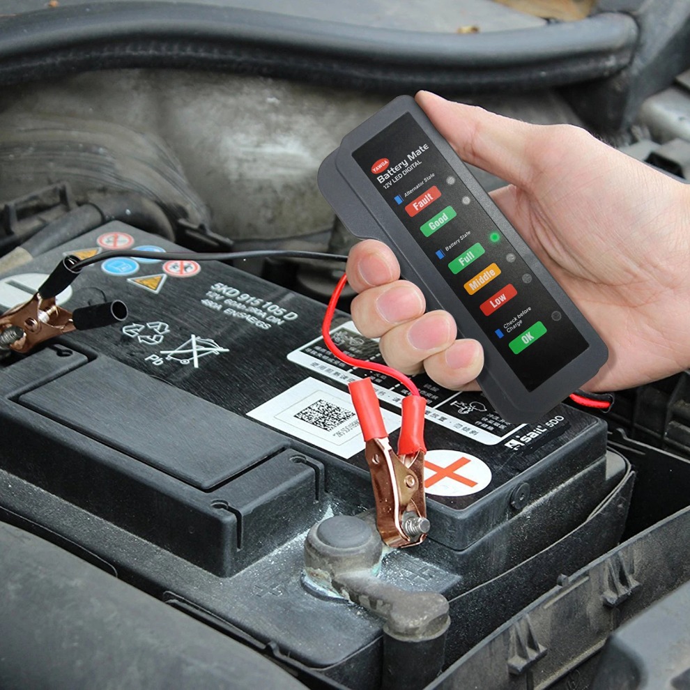 Mini testeur de batterie de vo - Alternator Tester Digital Diagnostic Tool avis et prix