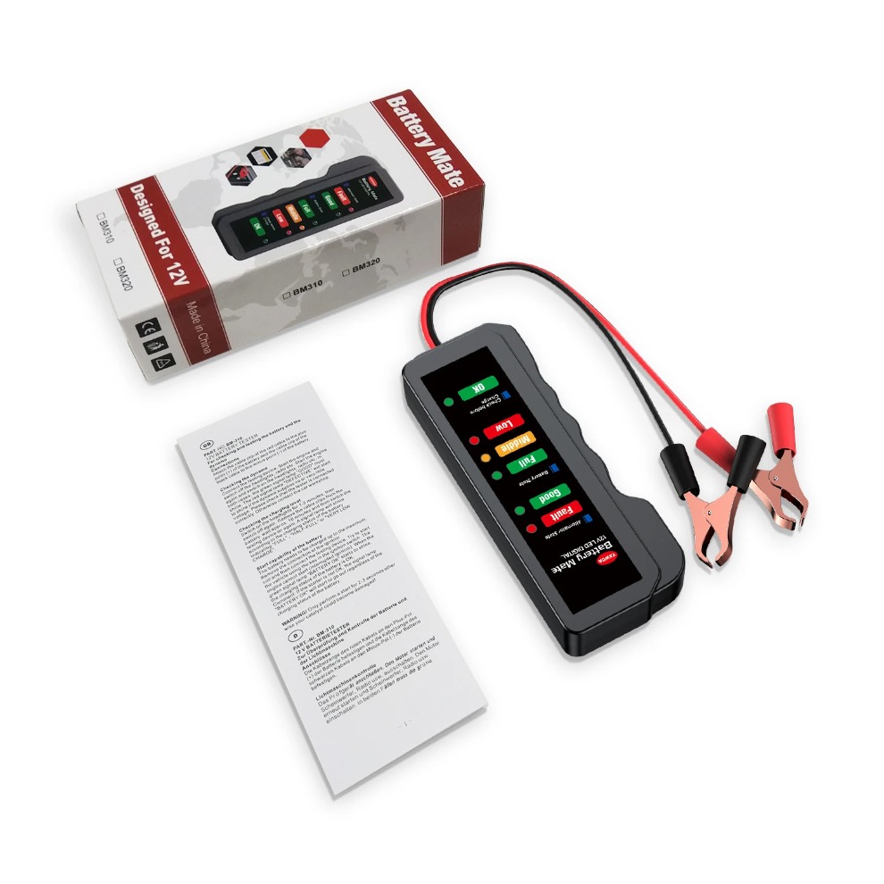Mini testeur de batterie de vo - Alternator Tester Digital Diagnostic Tool avis et prix