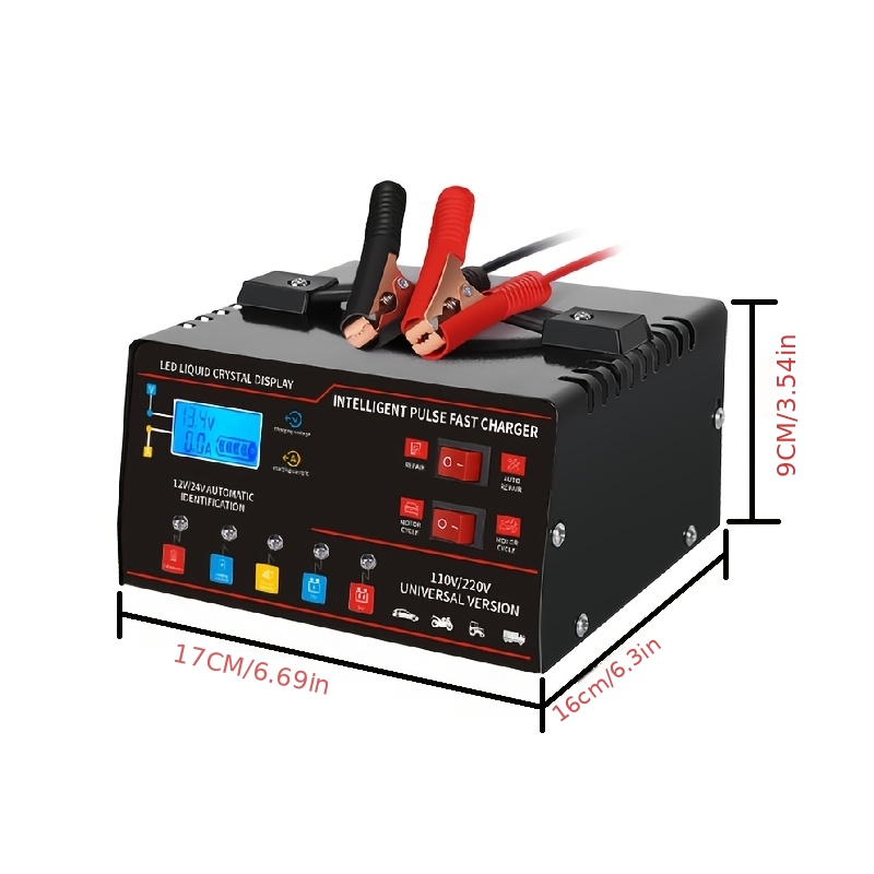 Chargeur de batterie intellige - Lead Acid Battery Pulse Repair Desulfator avis et prix