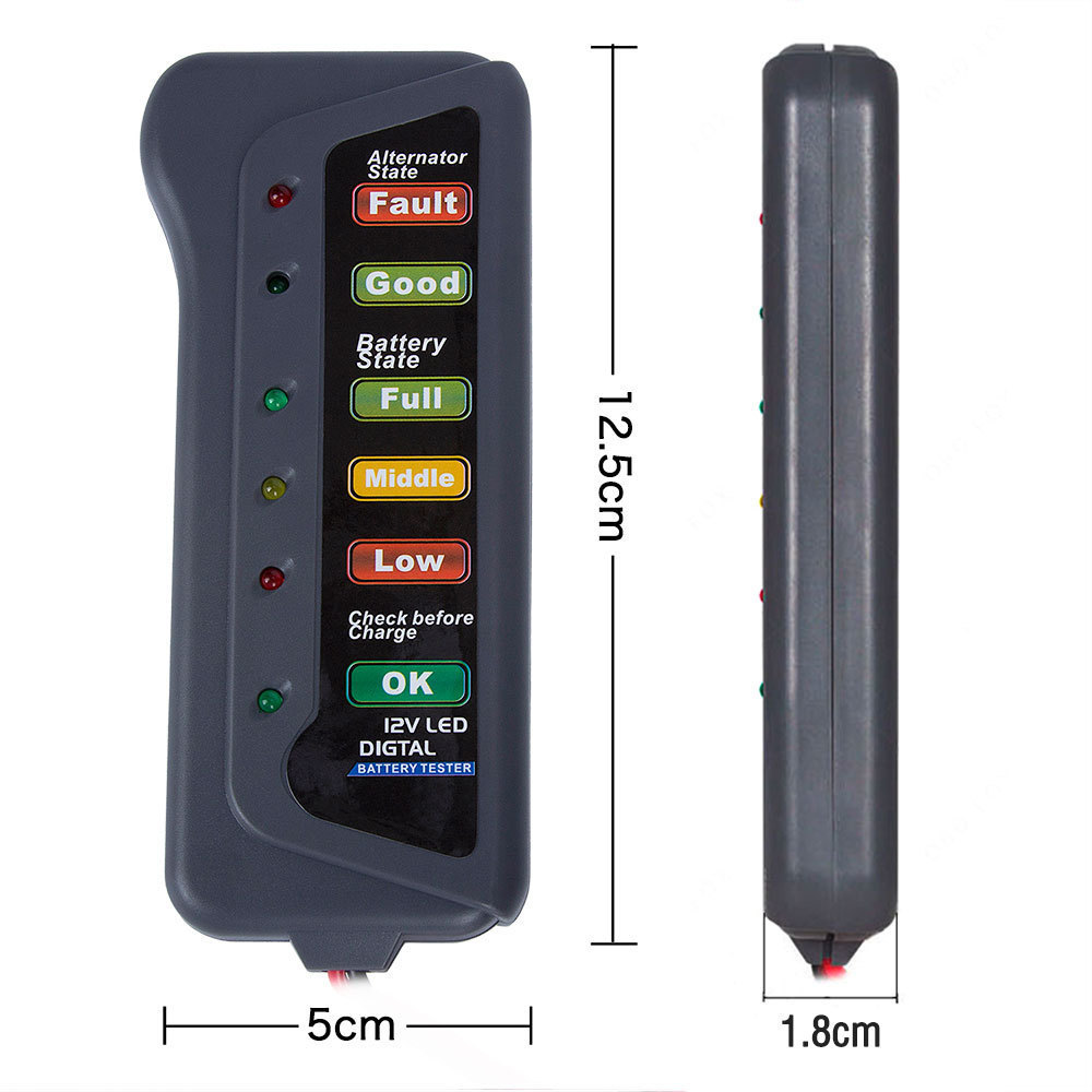 Testeur de batterie de voiture - Alternator Tester Digital Diagnostic Tool avis et prix