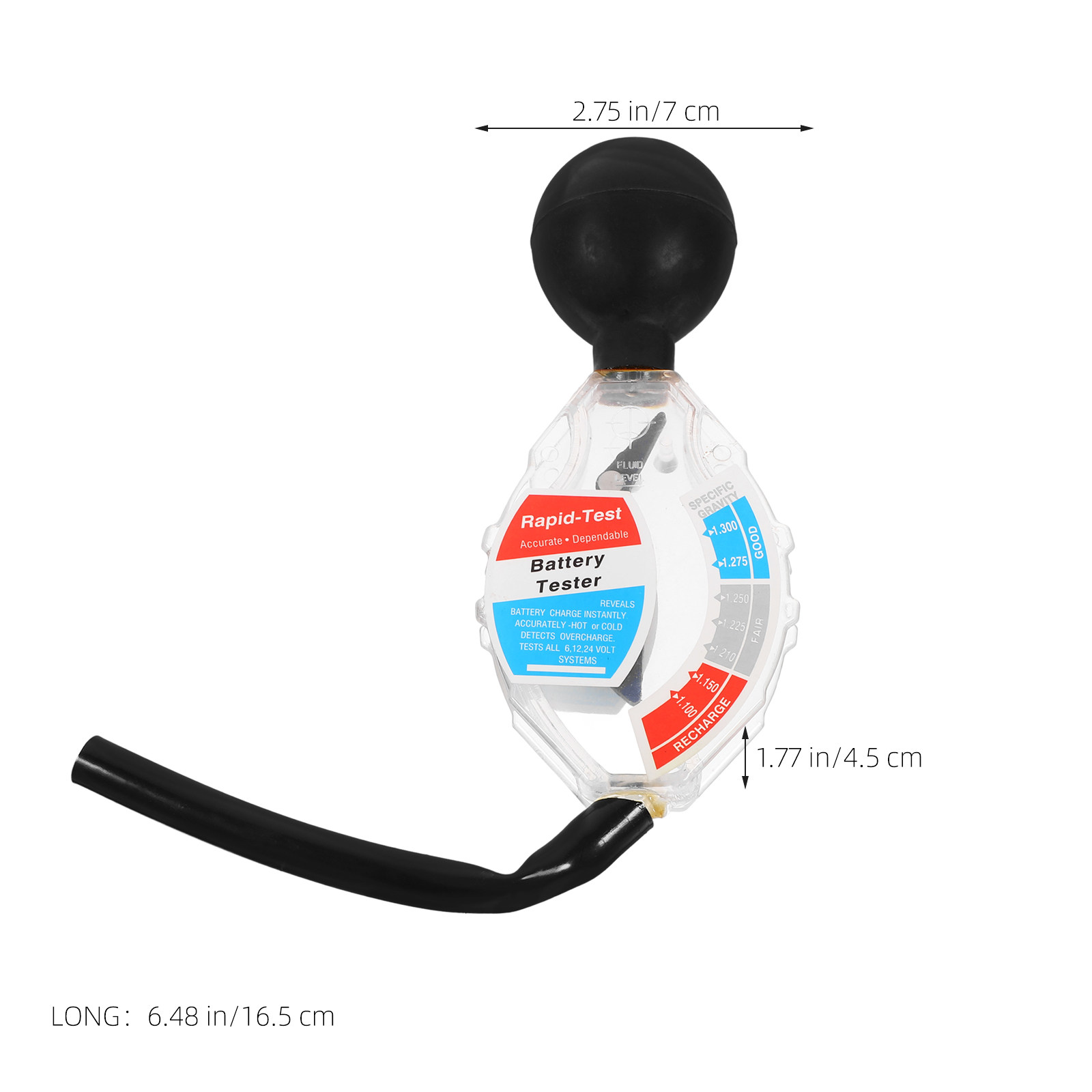 Hydromètre de batterie, testeu - Battery Hydrometer Specific Gravity Tester avis et prix