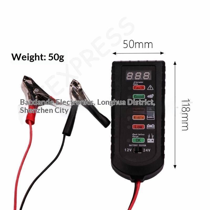 [G]Mini testeur de batterie de - Alternator Tester Digital Diagnostic Tool avis et prix
