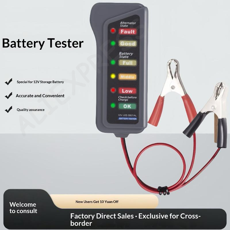 [G]Mini testeur de batterie de - Alternator Tester Digital Diagnostic Tool avis et prix