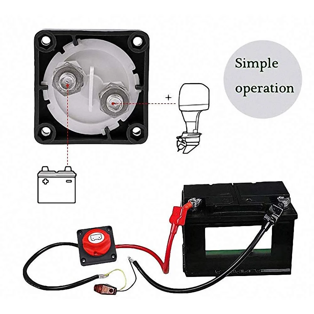 Interrupteur de déconnexion pr - Battery Disconnect Switch Master Cut Off avis et prix