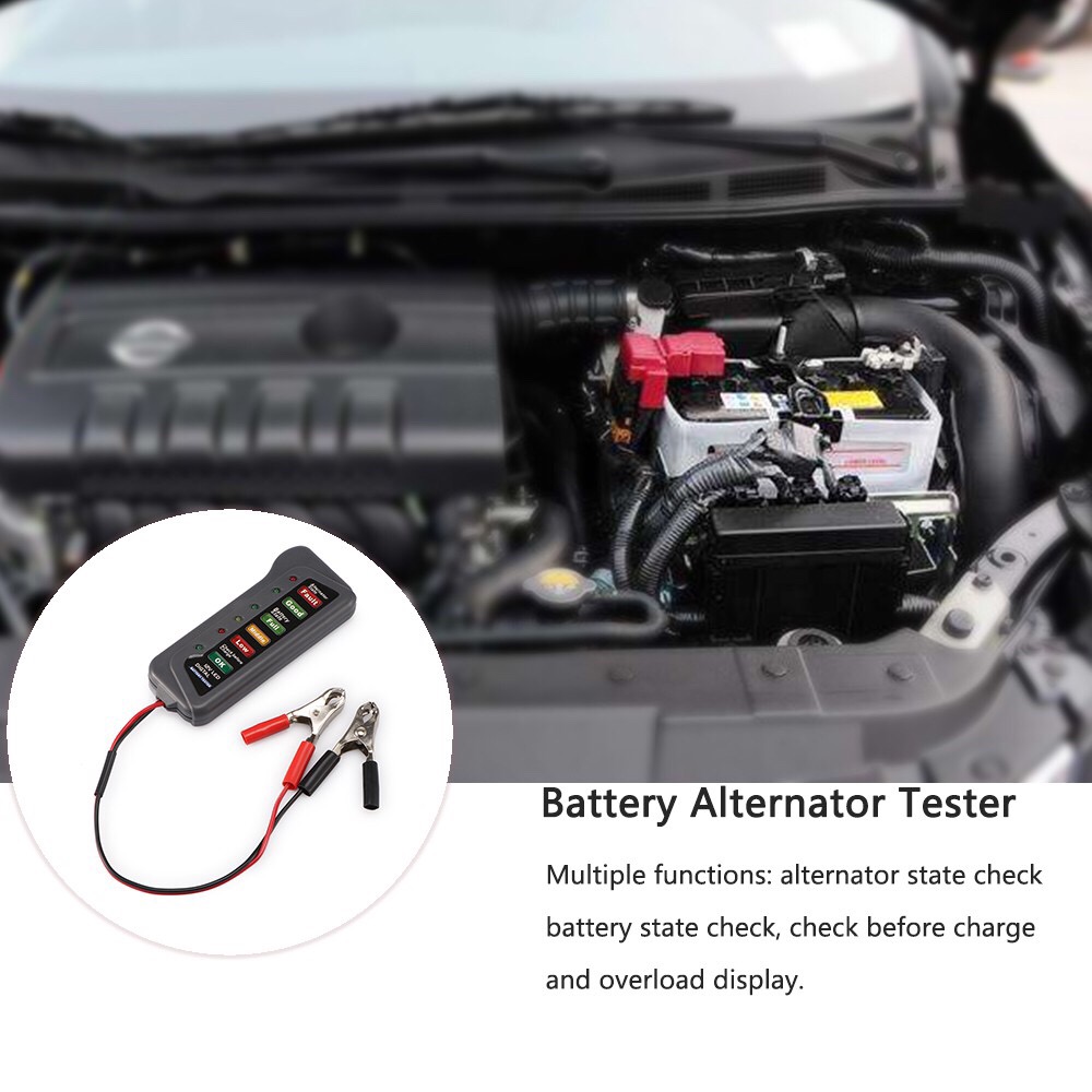 Testeur de batterie de voiture - Alternator Tester Digital Diagnostic Tool avis et prix
