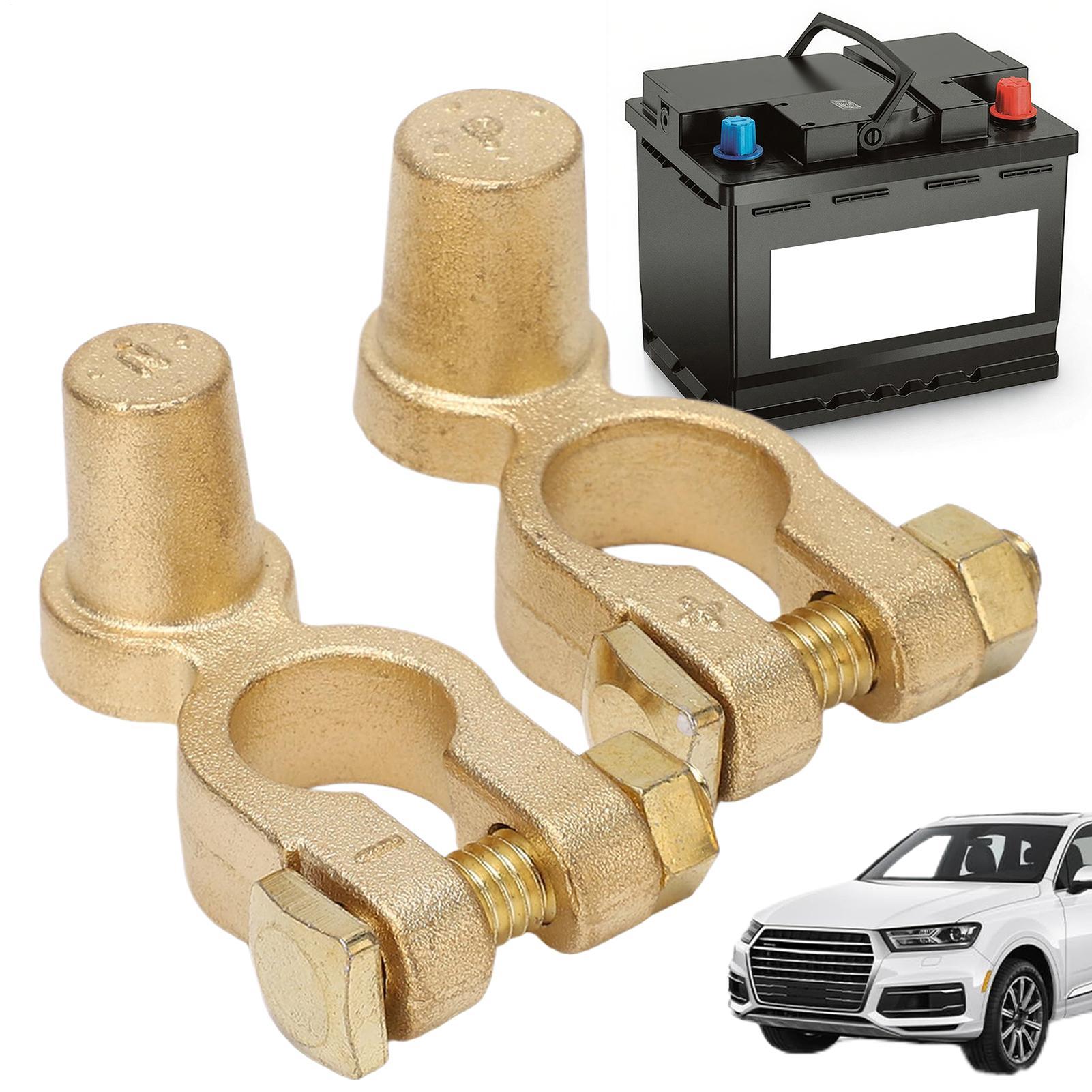 1 paire de bornes de batterie  - Battery Terminal Clamps Quick Release Brass avis et prix