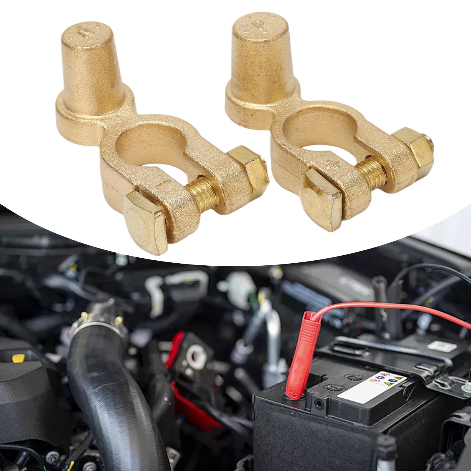 1 paire de bornes de batterie  - Battery Terminal Clamps Quick Release Brass avis et prix