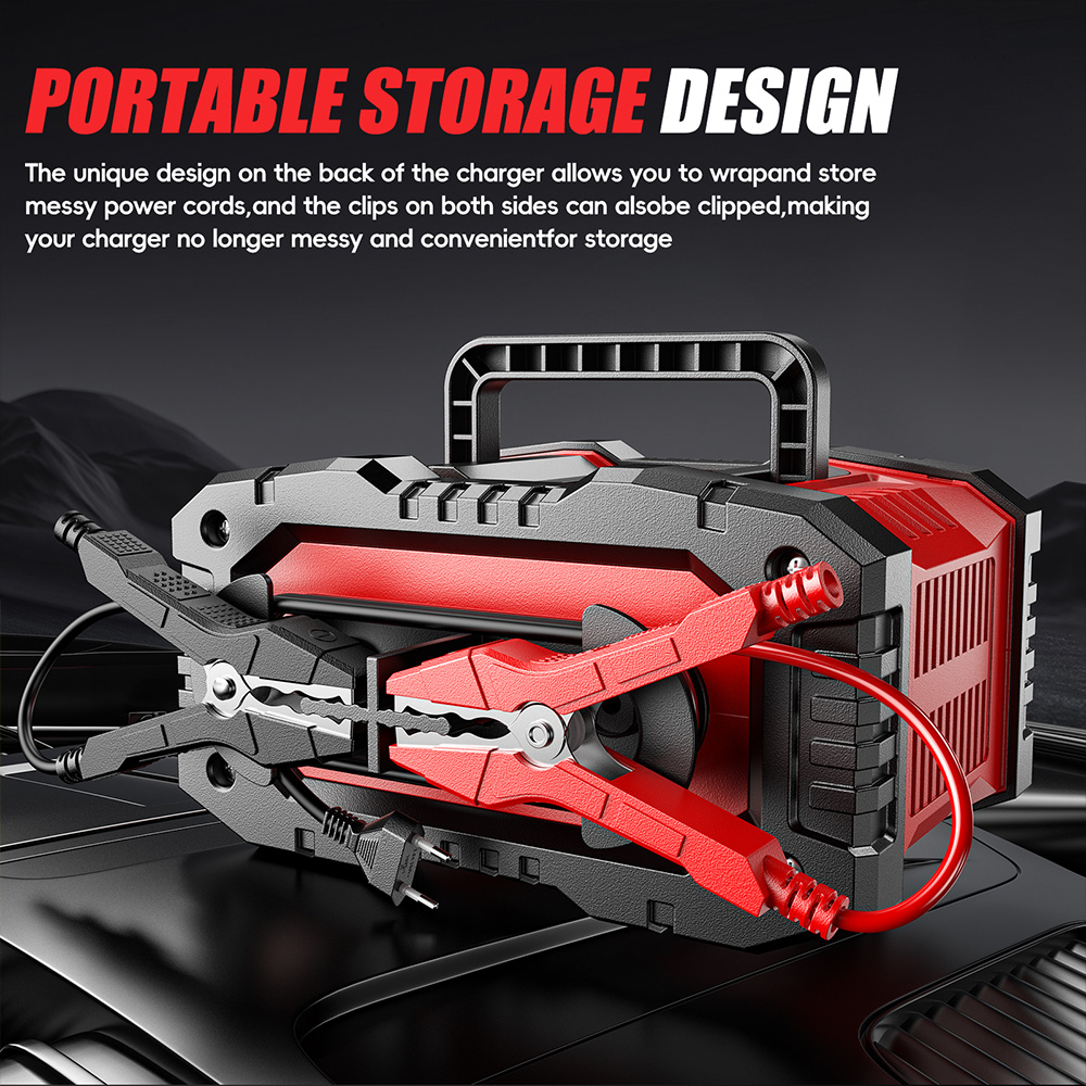 Chargeur de batterie intellige - Smart Car Battery Charger 12V 24V 20A avis et prix