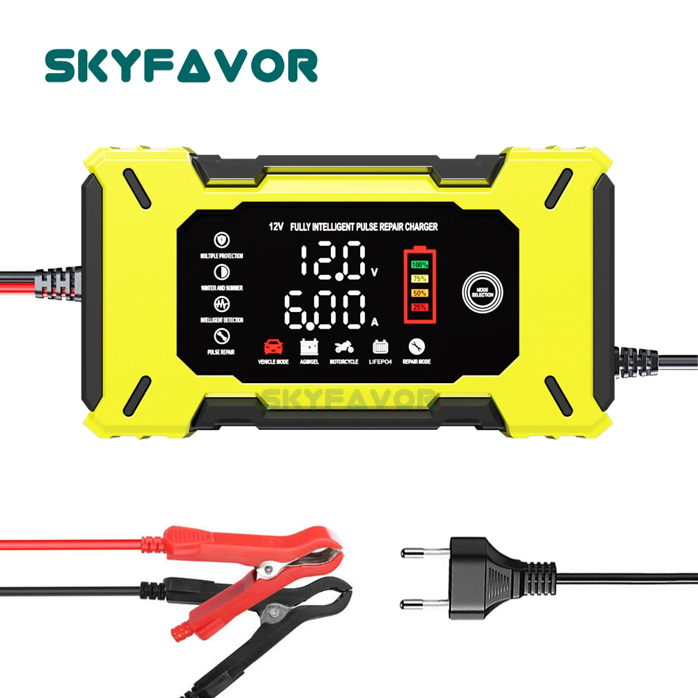 Chargeur de batterie intellige - Lifepo4 Battery Charger Smart Automatic avis et prix