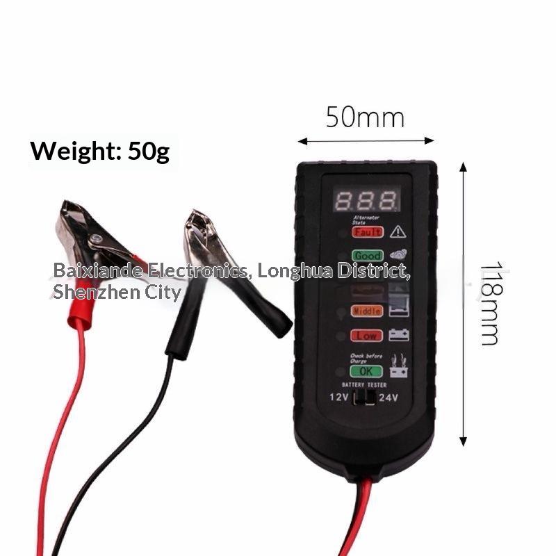 Mini testeur de batterie de vo - Alternator Tester Digital Diagnostic Tool avis et prix