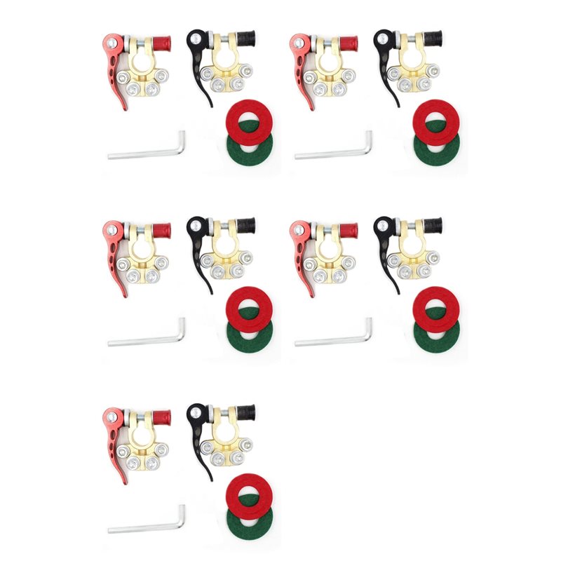 Bornes de batterie de voiture  - Battery Terminal Clamps Quick Release Brass avis et prix