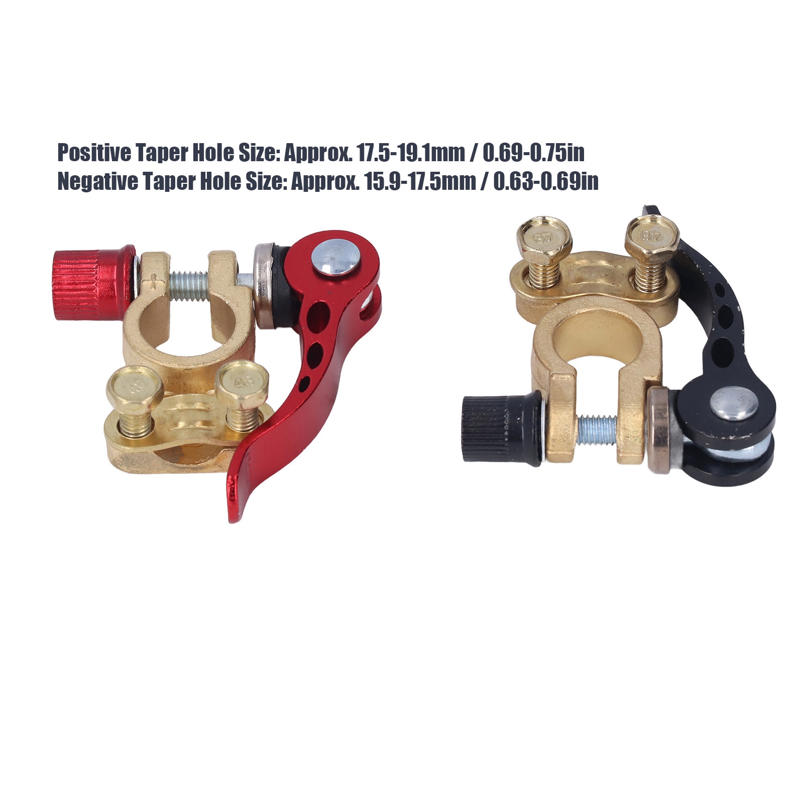 Connecteur de Terminal de batt - Battery Terminal Clamps Quick Release Brass avis et prix