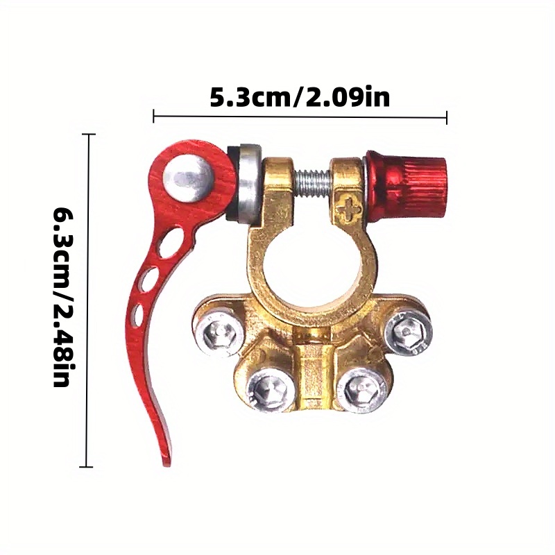 1 Ensemble de bornes de batter - Battery Terminal Clamps Quick Release Brass avis et prix