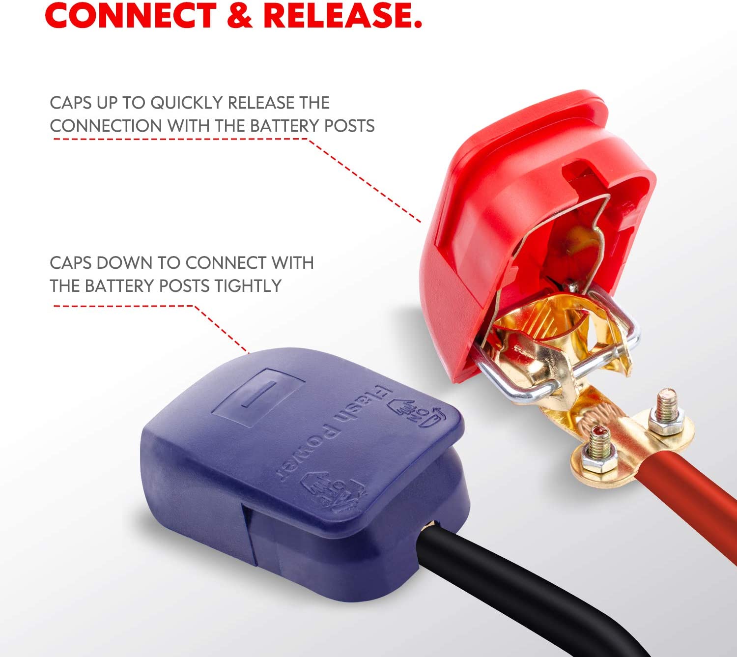 Connecteurs de borne de batter - Battery Terminal Clamps Quick Release Brass avis et prix