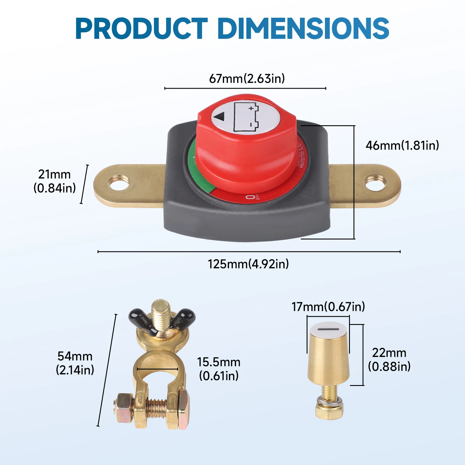 Interrupteur de déconnexion de - Battery Disconnect Switch Master Cut Off avis et prix