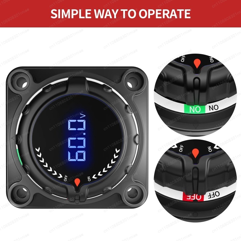 Nouvel interrupteur de déconne - Battery Disconnect Switch Master Cut Off avis et prix